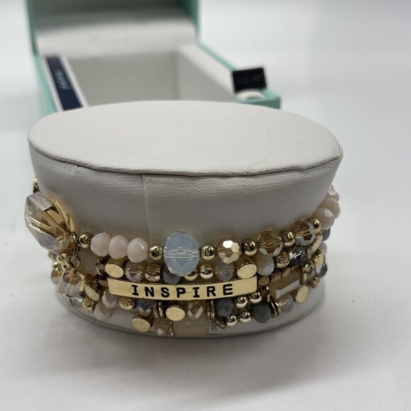 Lovita INSPIRE 5 Piece Stretch Bracelet Set New - Picture 2 of 7